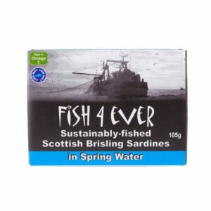 Fish4Ever Brisling Sardines in Spring Water