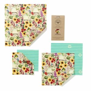 Beeswax Wraps Large Kitchen Pack
