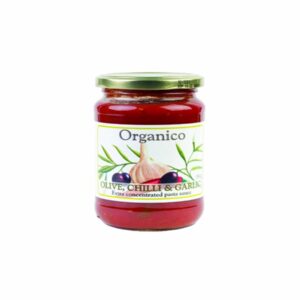 Organico Olive, Chilli & Garlic Tomato Sauce