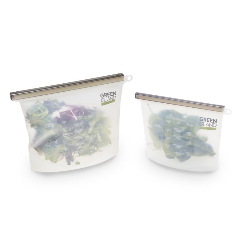 Green Island Silicone Pouches (Large)