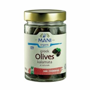Mani Kalamata Olives in Olive Oil
